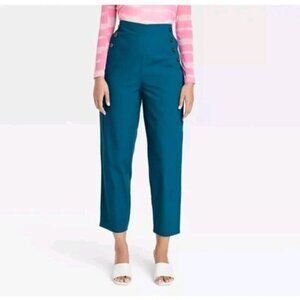 Women's House of Aama High Elastic Waist Pants Target BHM - Blue XXL